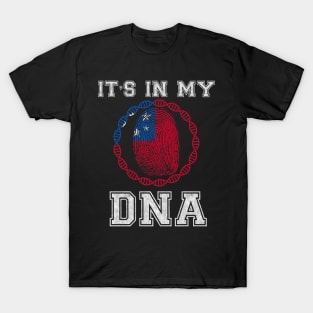 Samoa  It's In My DNA - Gift for Samoan From Samoa T-Shirt